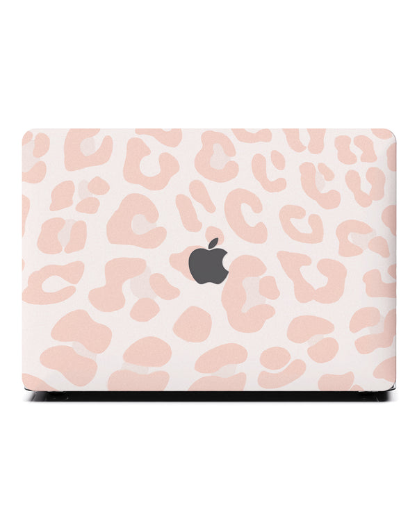 Macbook Case - Strawberry Pink Cow Print