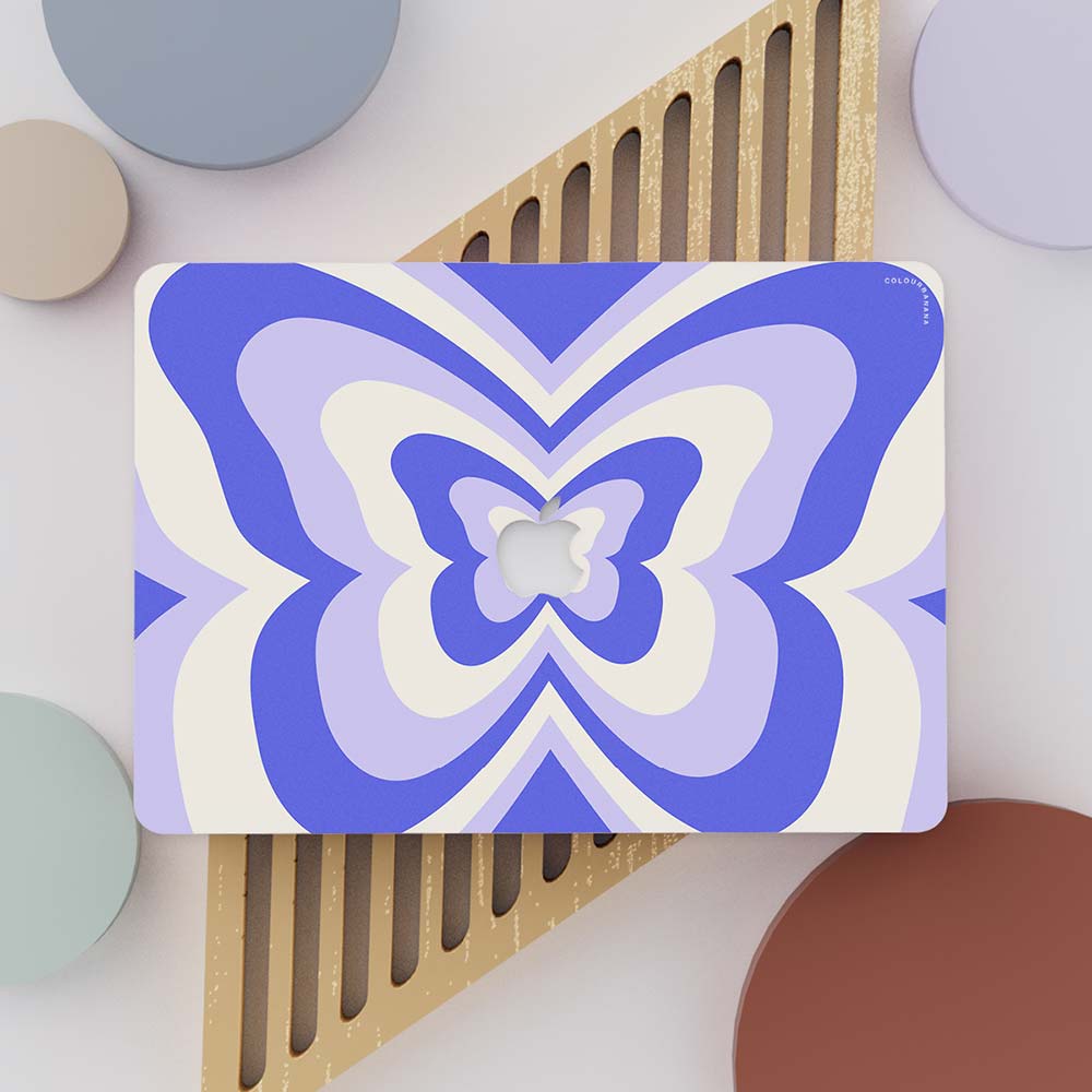 Macbook Case - Blue Butterfly
