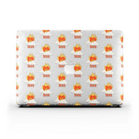 MacBook ケース - 炎の愛の心