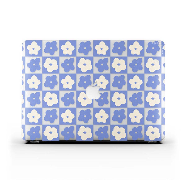 Macbook Case - Blue Flower Aesthetic