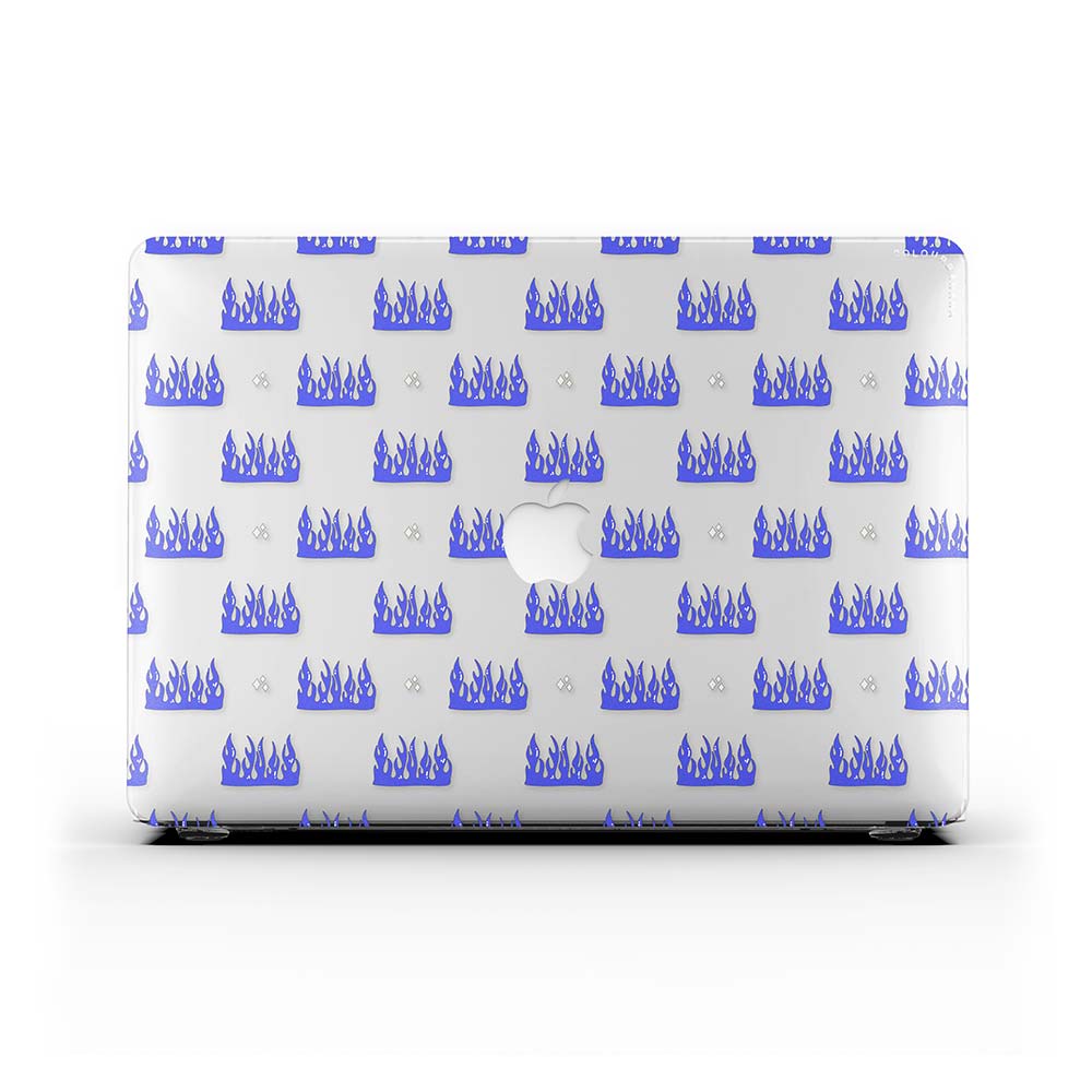 MacBook ケース - ブルーフレーム