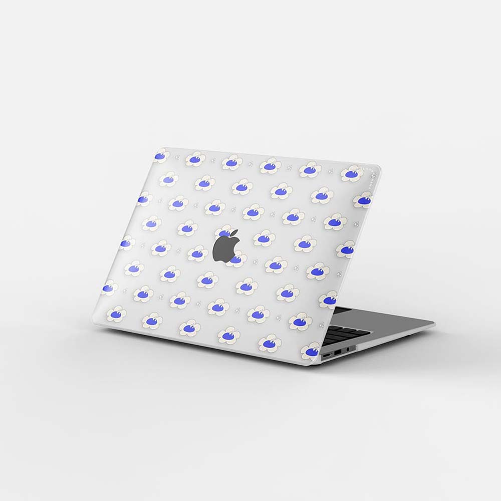 Macbook Case - Blue Flower