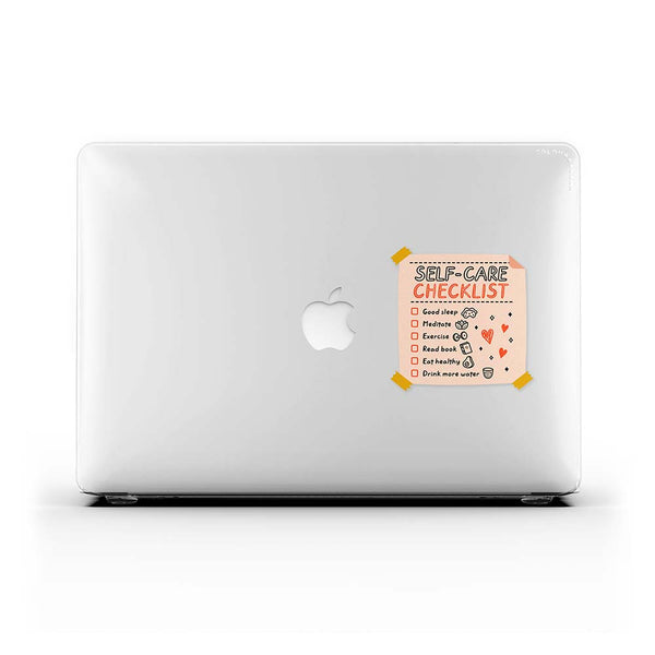 Macbook Case - Self Care Checklist