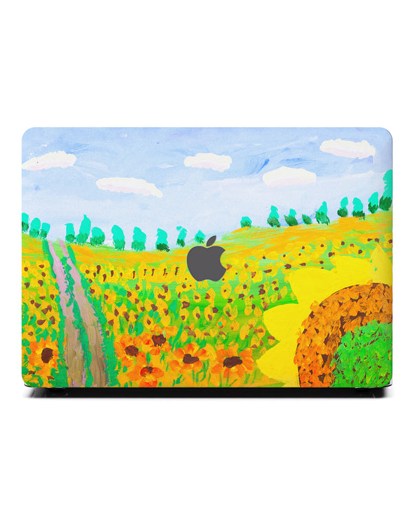 Macbook Case - Mustard Fields