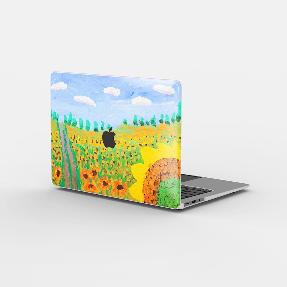 Macbook Case - Mustard Fields