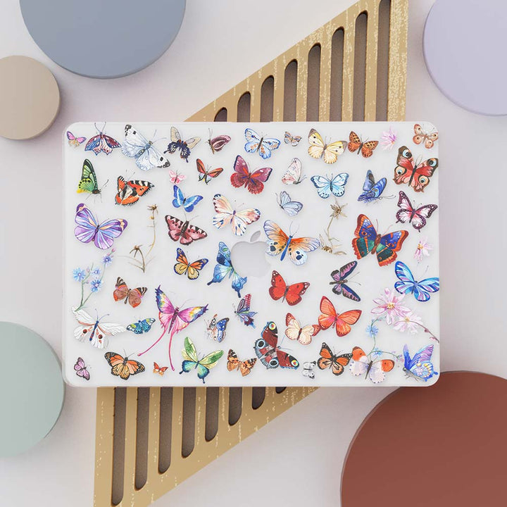 Macbook Case - A Flutter of Butterflies