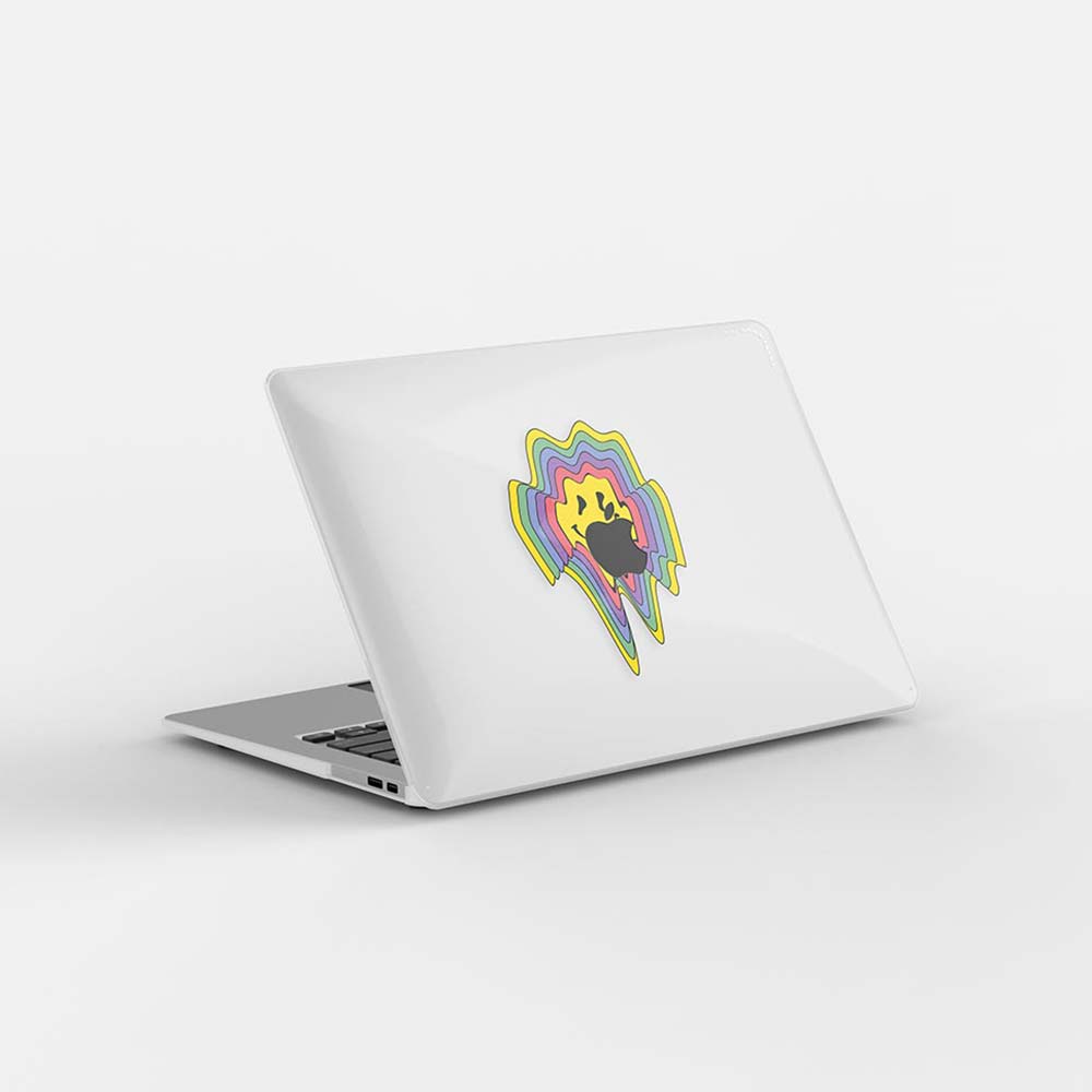 Macbook Case - Drippy Smiley Face