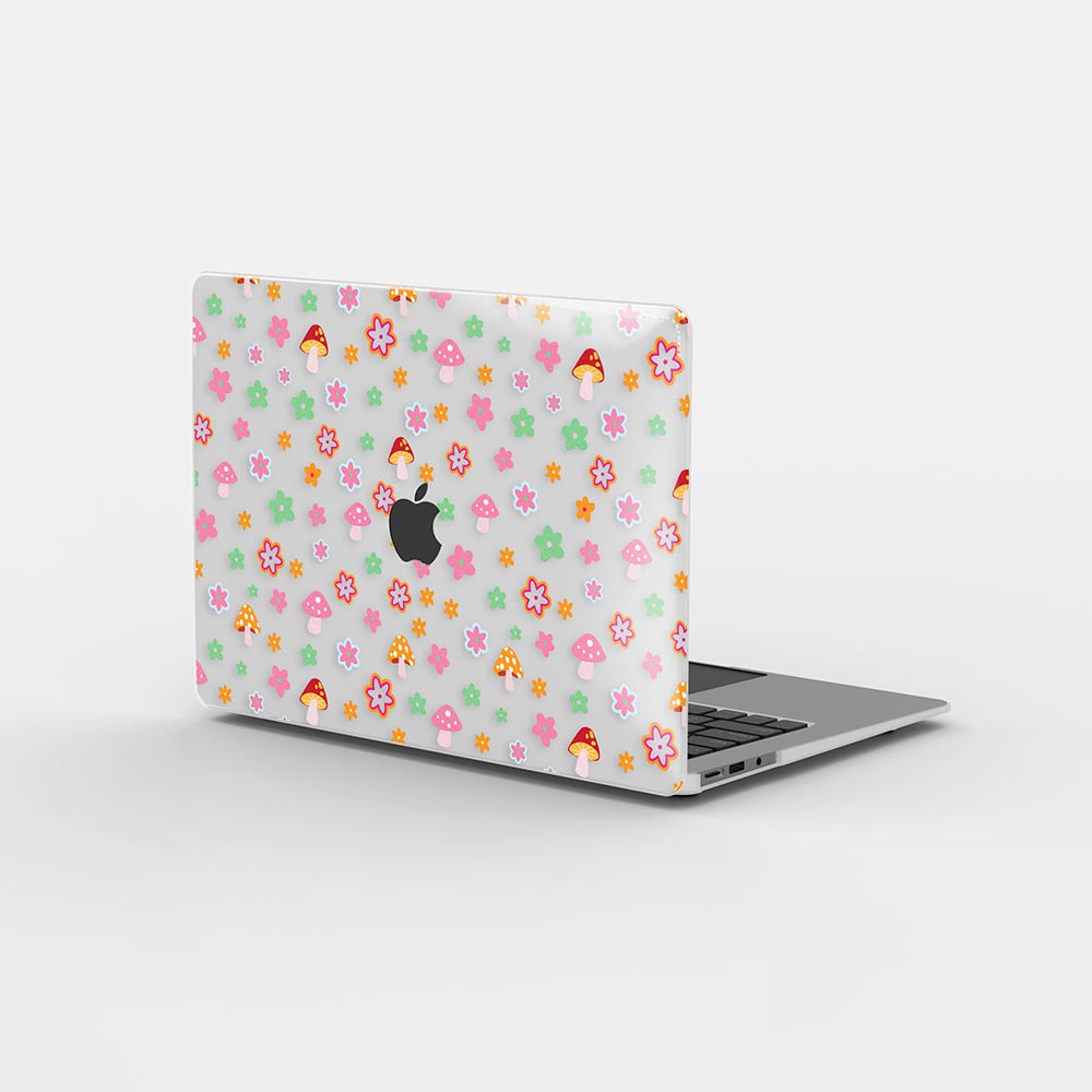 Macbook ケース - 花きのこ