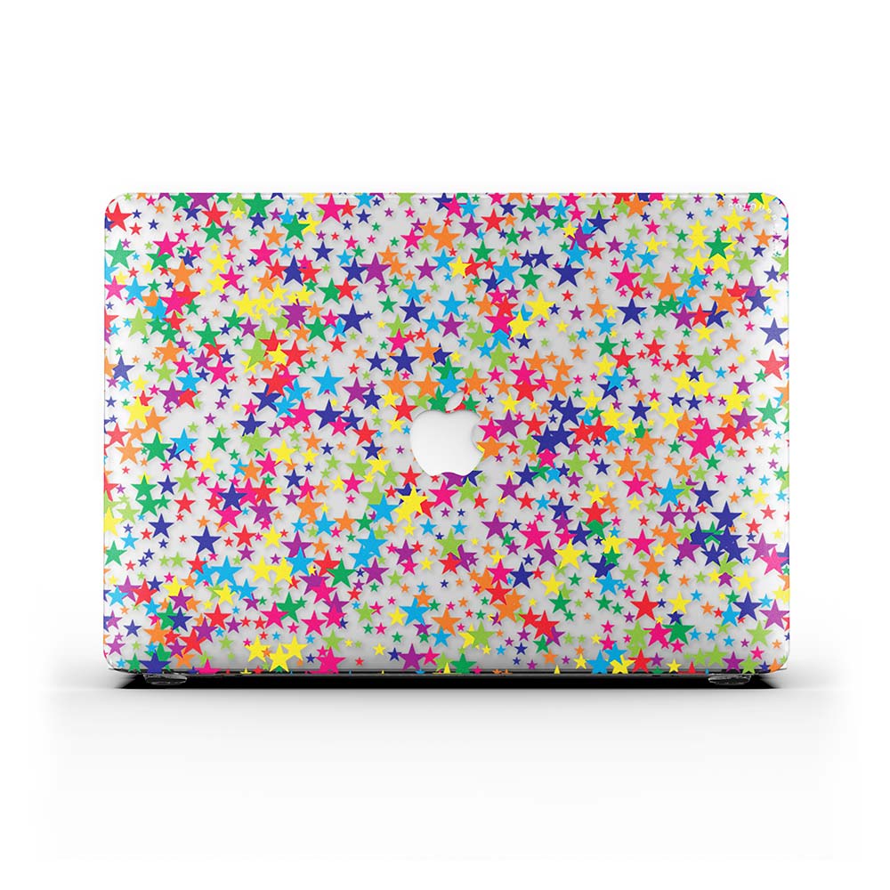 Macbook ケース - カラフルな星