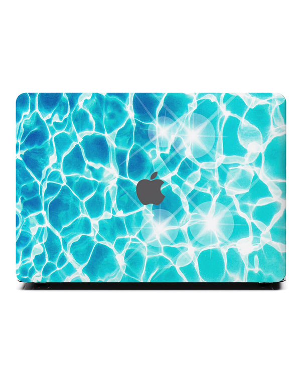 Macbook Case - Wave Sky Blue