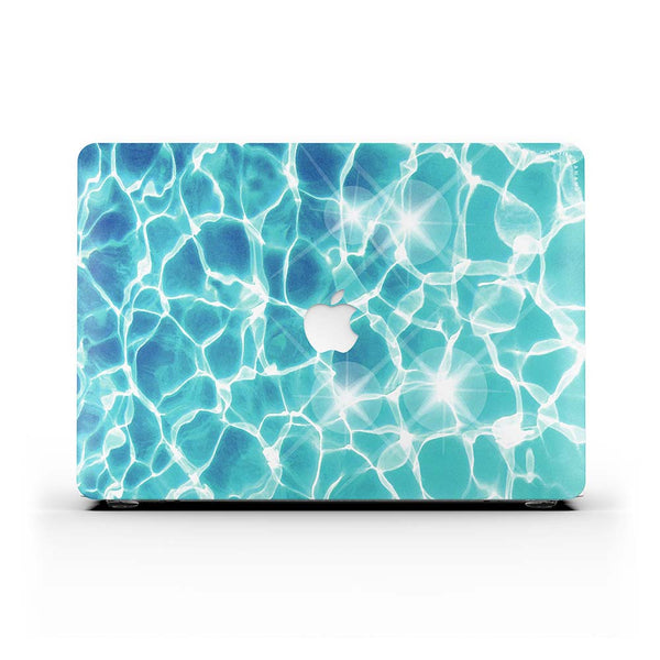 Macbook Case - Wave Sky Blue