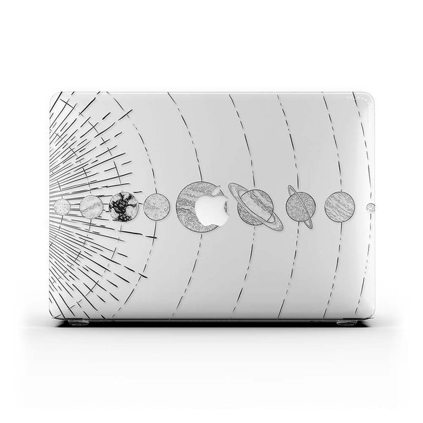 Macbook Case - Planets Orbits