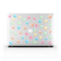 Macbook ケース - 水彩ハート