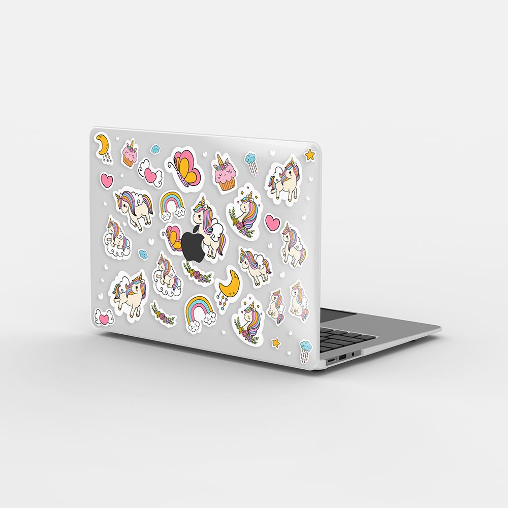 Macbook 保護套 - 格紋蝴蝶