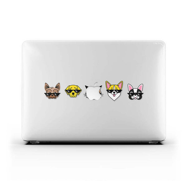 Macbook 保護套 - 戴眼鏡的狗