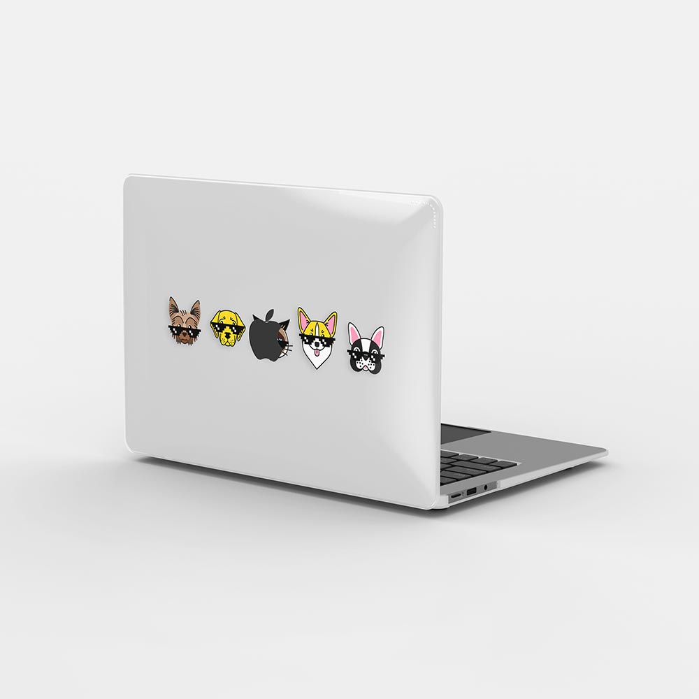 Macbook Case - Dogs With Glasses