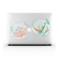 Macbook 保護套 - 媽媽和小鯨魚