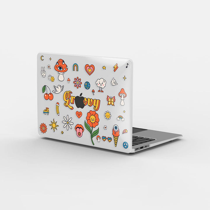 Macbook Case - Groovy Retro