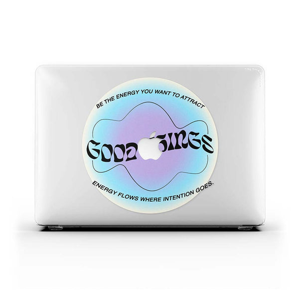 Macbook ケース - Good Vibes Be The Energy You Want To Attract