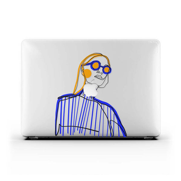 Macbook 保護套 - 女人臉超現實面孔