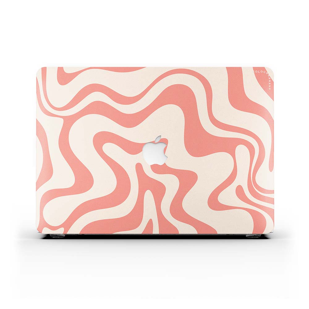 Macbook Case - Retro Liquid Swirl