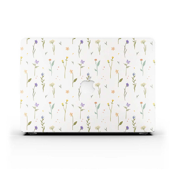 Macbook 保護套 - 精緻花朵