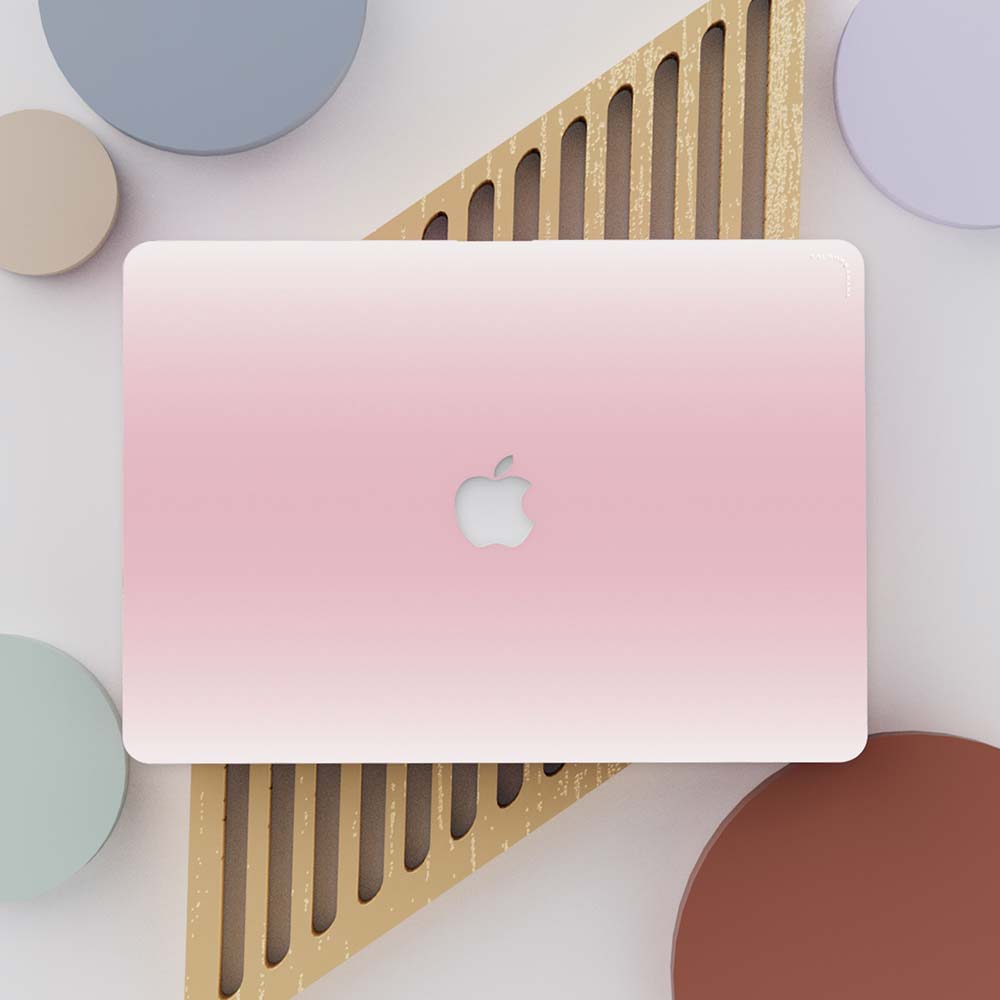 Macbook Case - Plain Pastel Pink