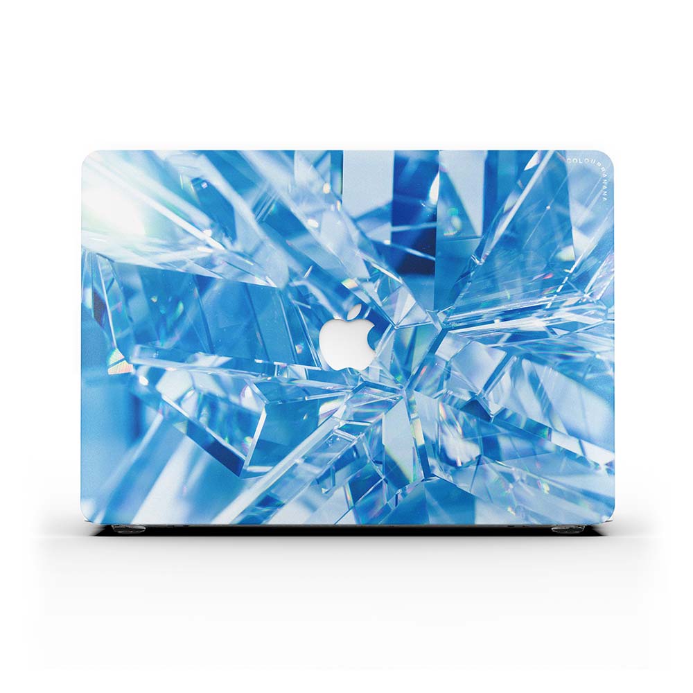Macbook 保護套 - 藍水晶