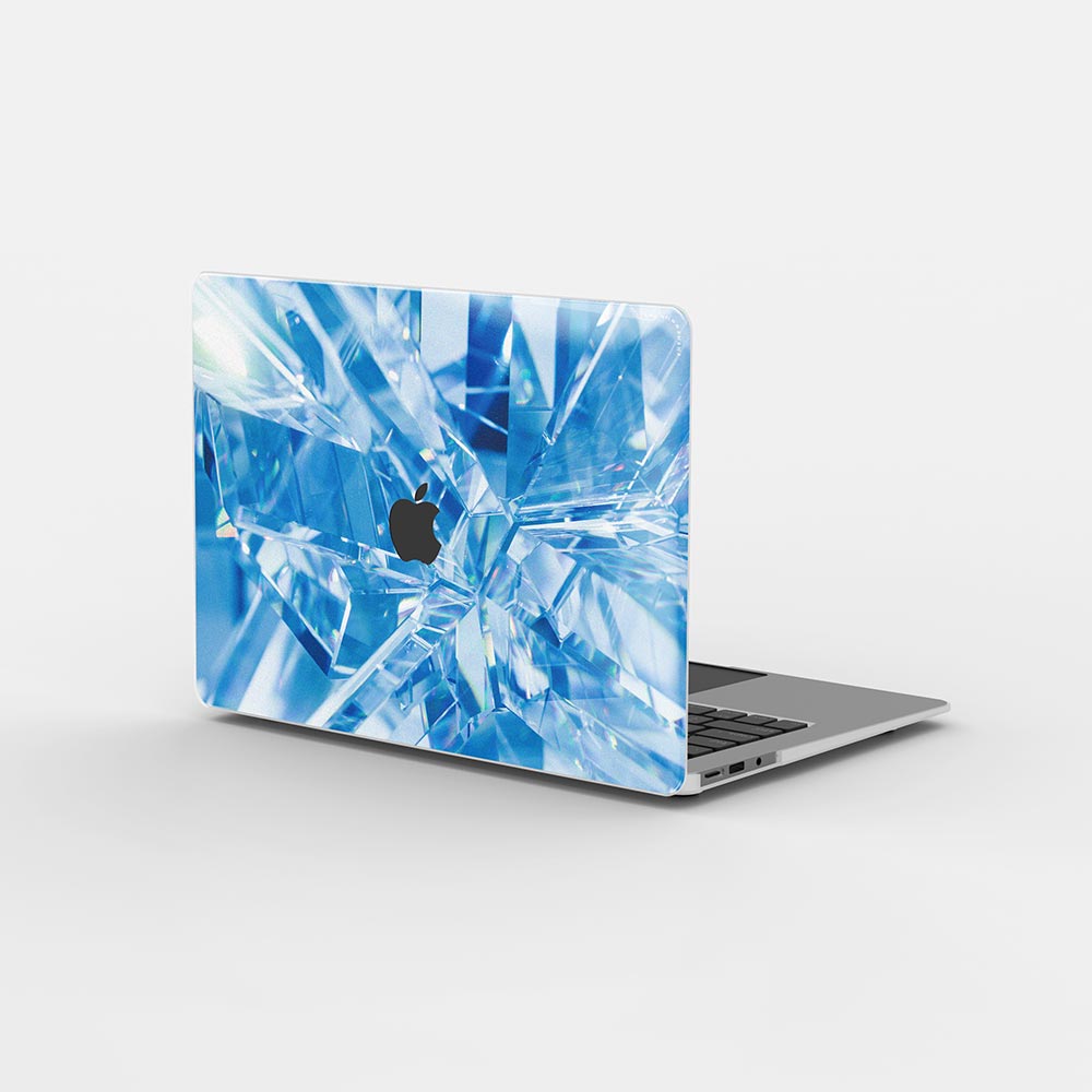 Macbook Case - Blue Crystal
