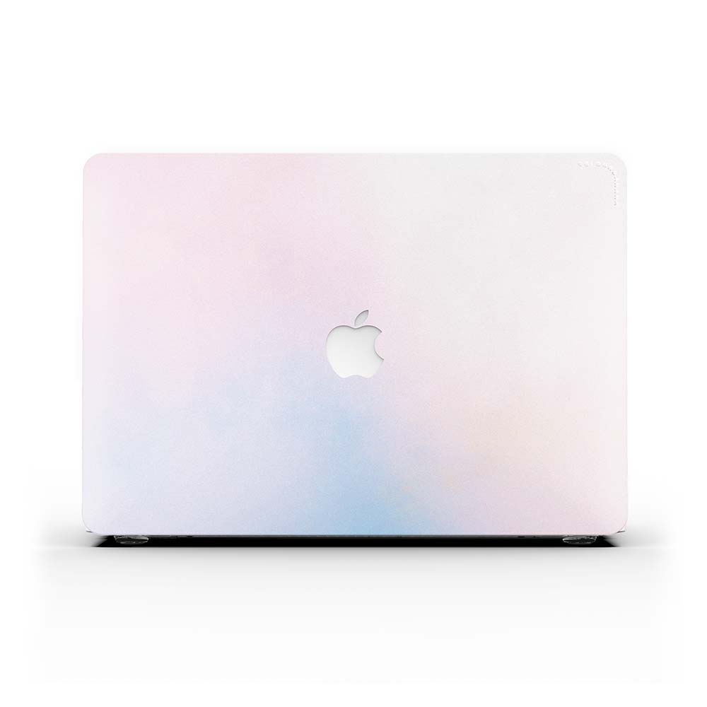 Macbook 保護套 - 淡粉色和藍色