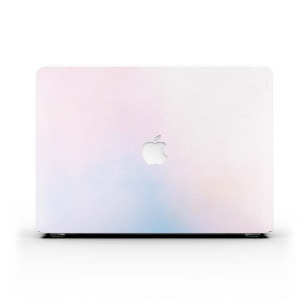 Macbook 保護套 - 淡粉色和藍色