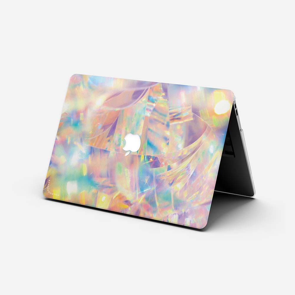 Iridescent macbook outlet pro case