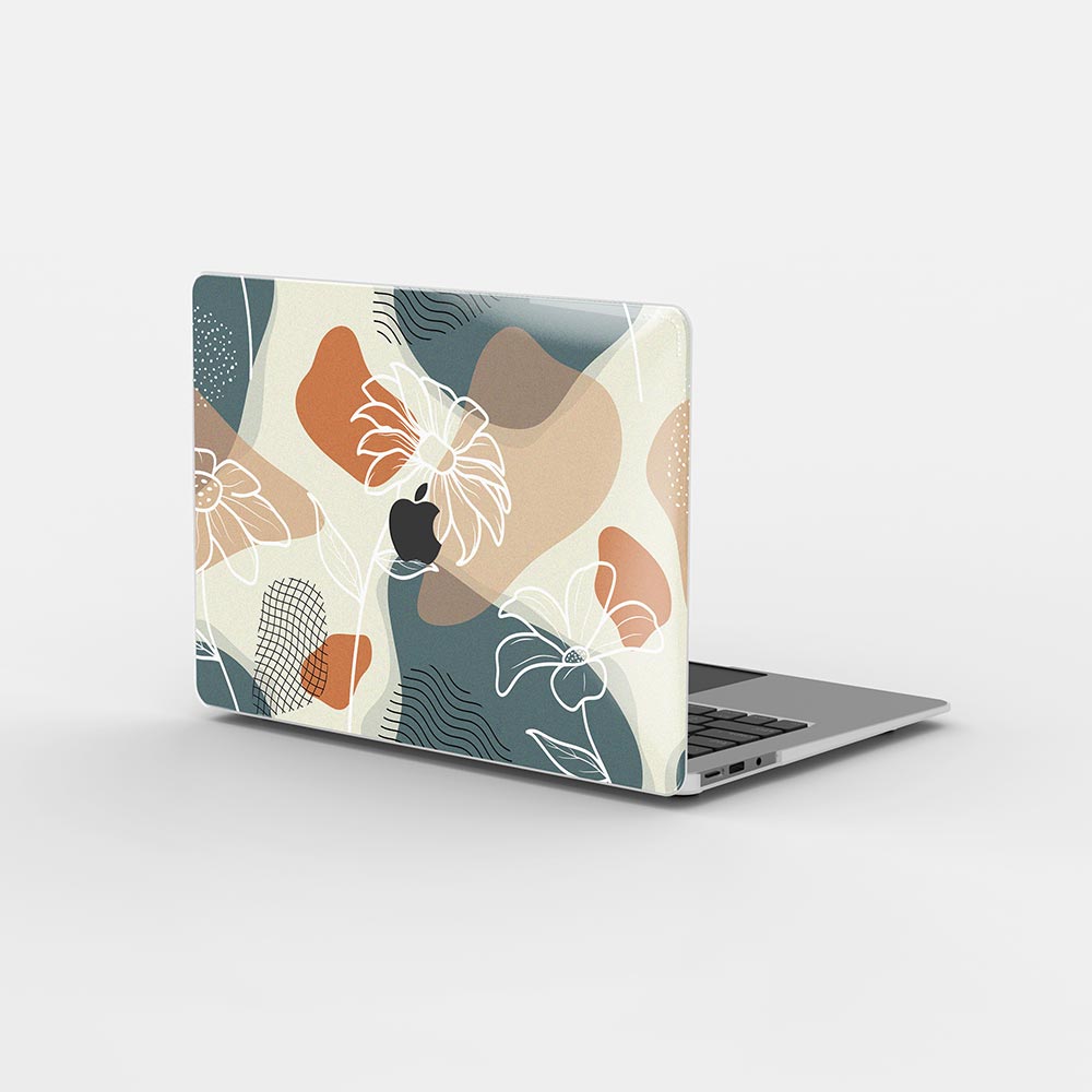 Macbook 保護套 - 極簡熱帶風格