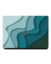 Macbook 保護套 - 翡翠綠波浪
