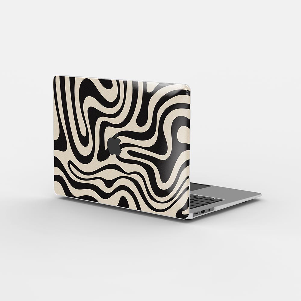 Macbook 保護套 - 催眠黑棕
