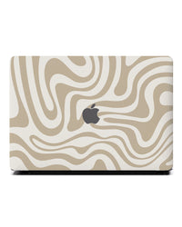 Macbook 保護套 - 米色漩渦