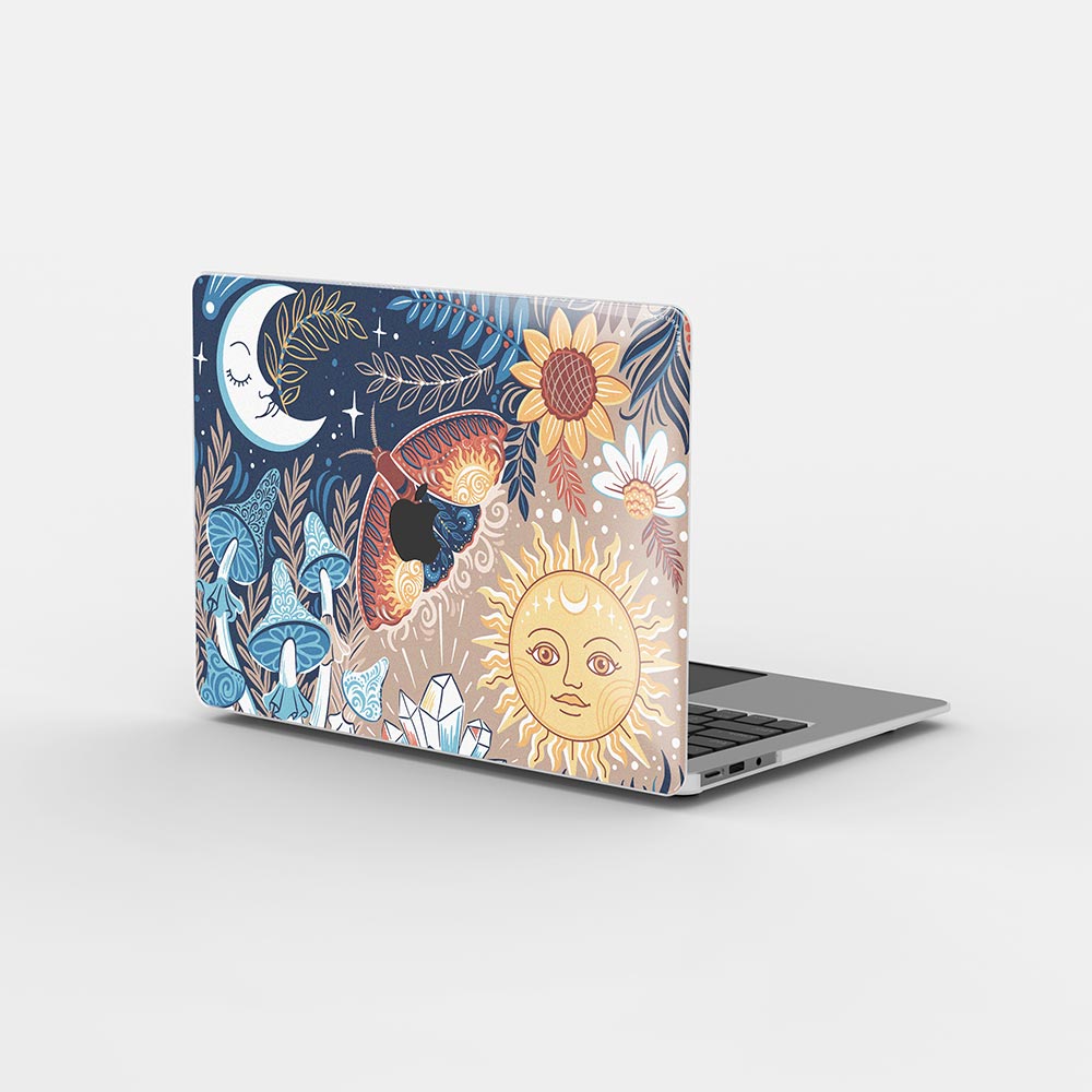 MacBook ケース - サン アンド ムーン グラインダー