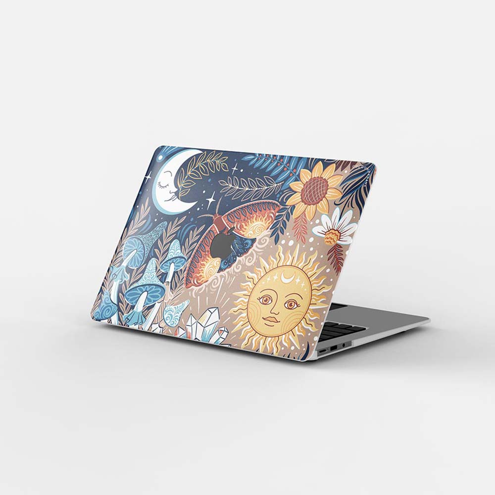 Macbook Case - Sun And Moon Grinder