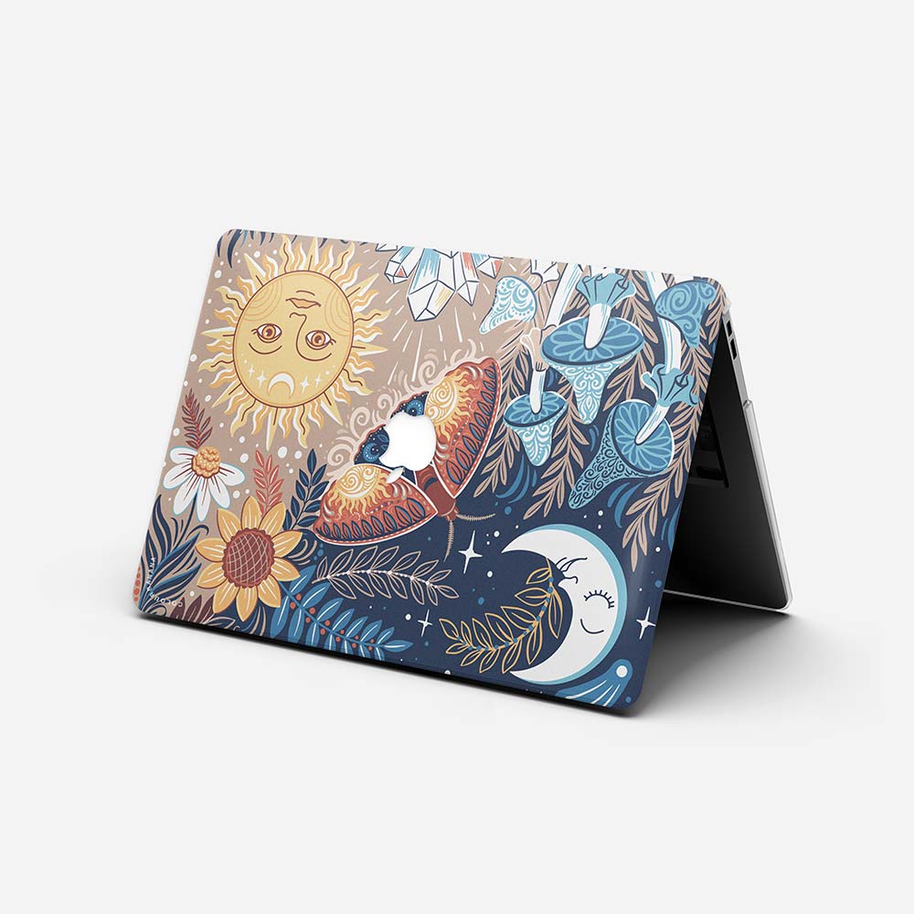 Macbook Case - Sun And Moon Grinder