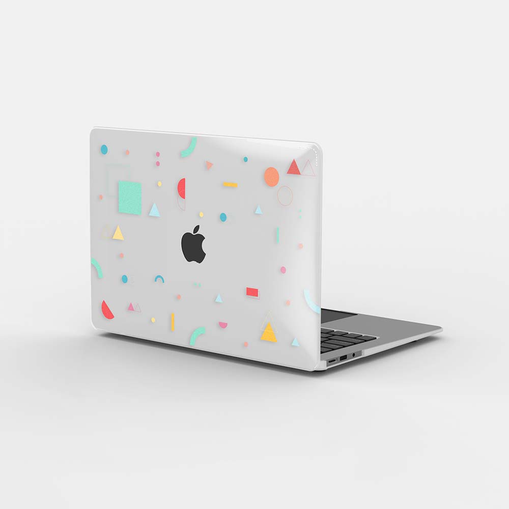 Macbook Case-Colorful Shapes