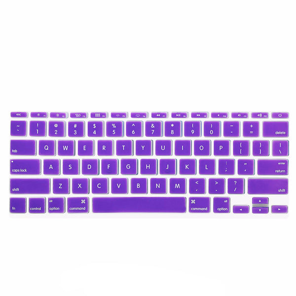 Macbook Keyboard Cover - Purple - colourbanana