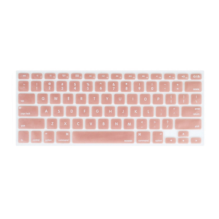 Macbook Keyboard Cover - Rose Gold - colourbanana