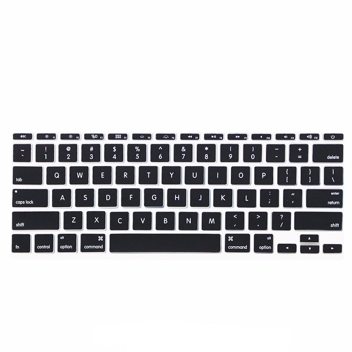 Macbook Keyboard Cover - Black - colourbanana
