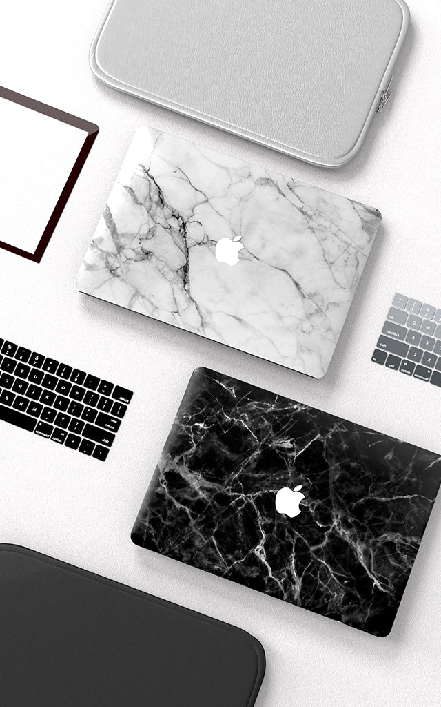 White Marble-MacBook Pro 15 (2012-2015)-colourbanana