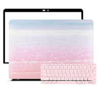 MacBook Case Set - 360 Pink Beach