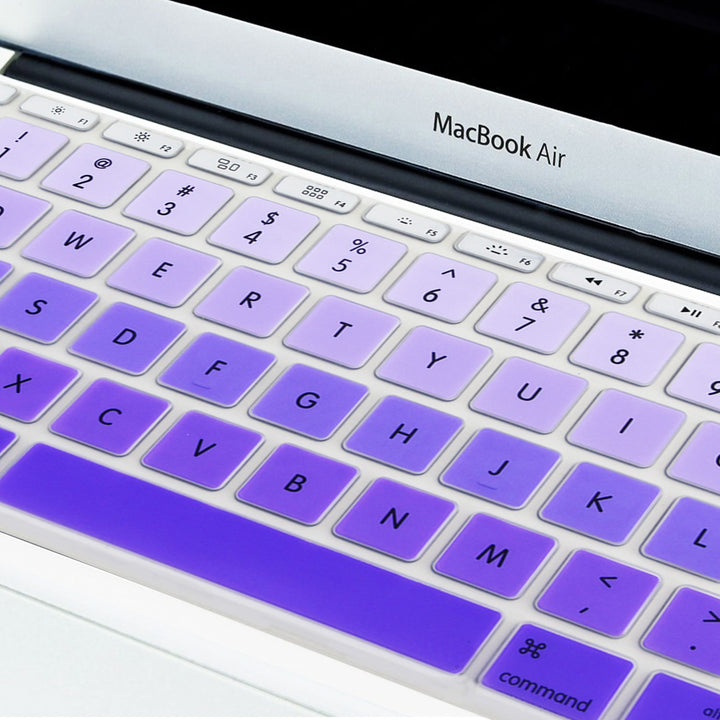 Macbook Keyboard Cover - Purple Gradient - colourbanana