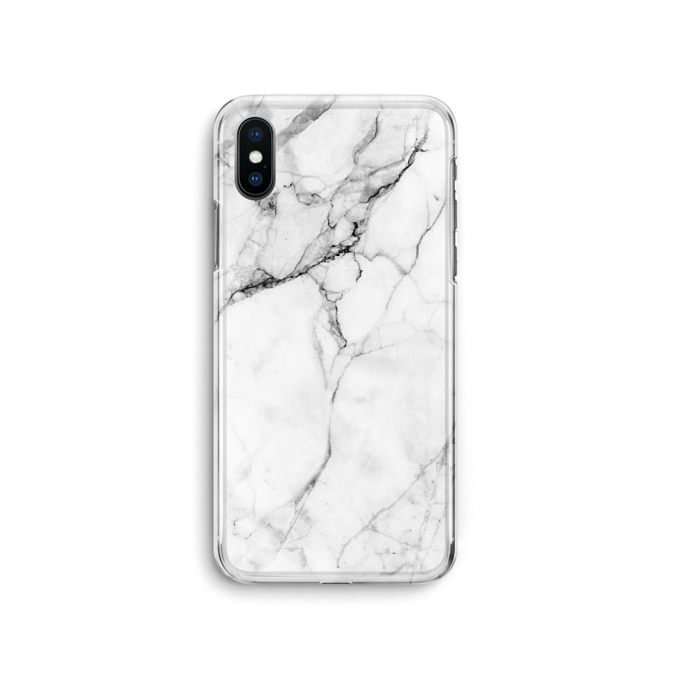 iPhone Case - White Marble - colourbanana