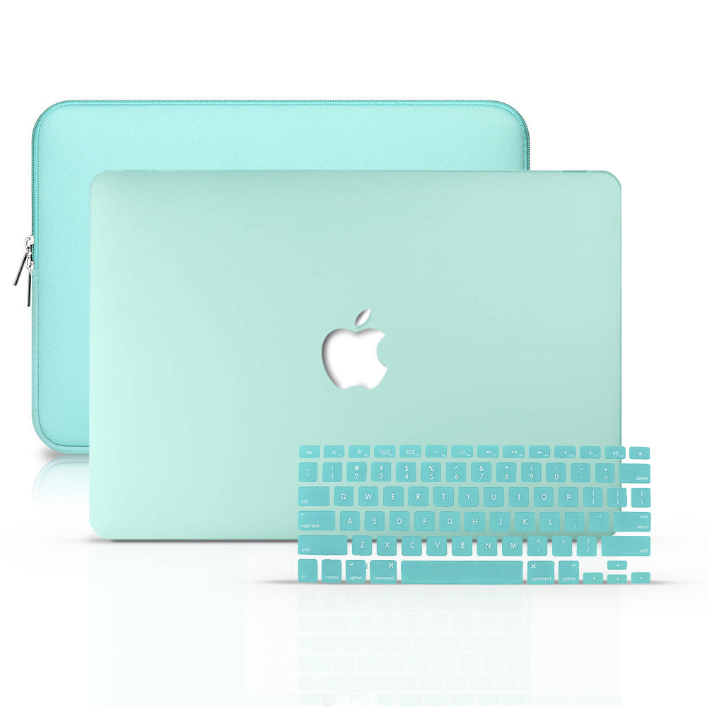 MacBook Case Set - Protective Green Macbook - colourbanana