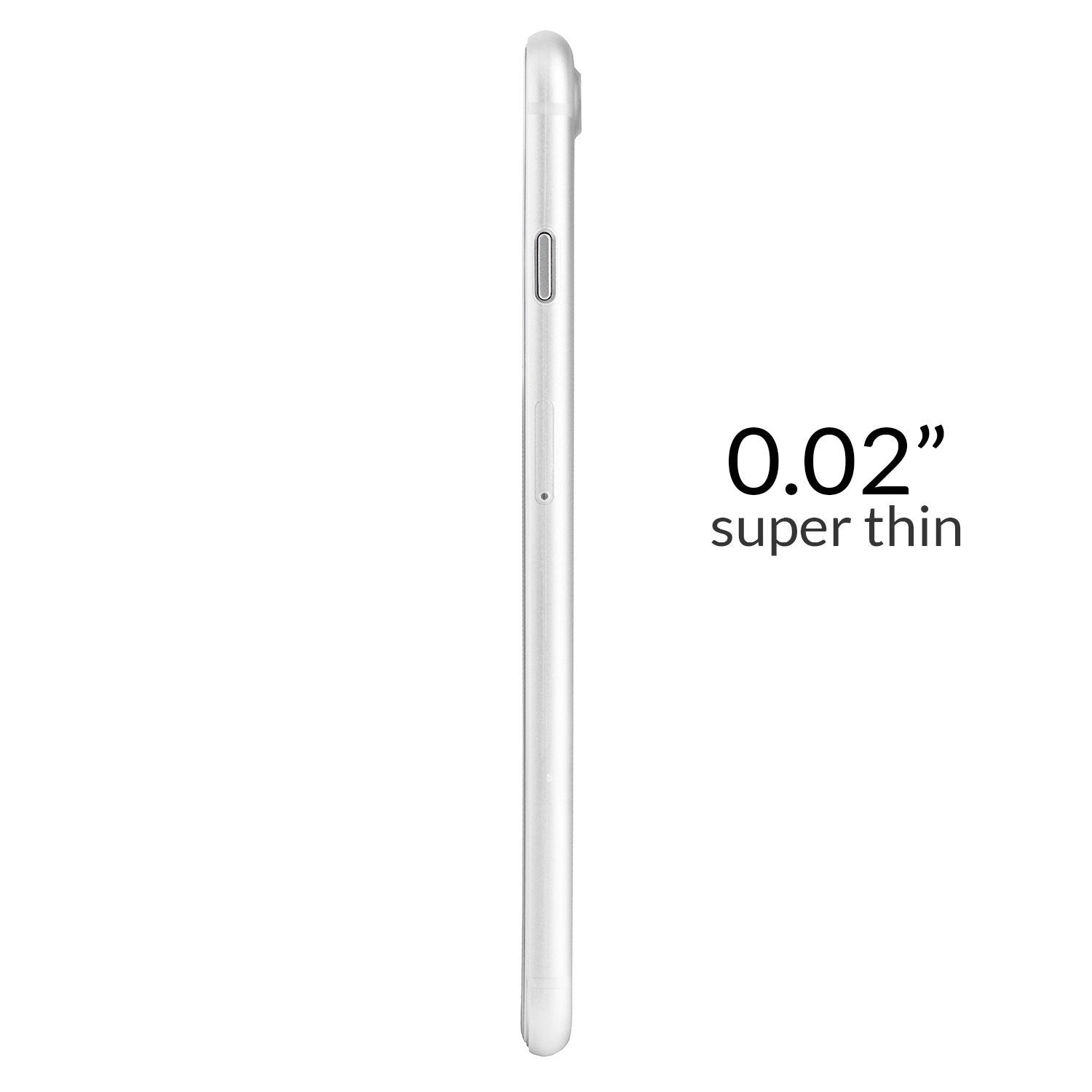 Premium Ultra Thinnest Light Slim iPhone Case - White - colourbanana