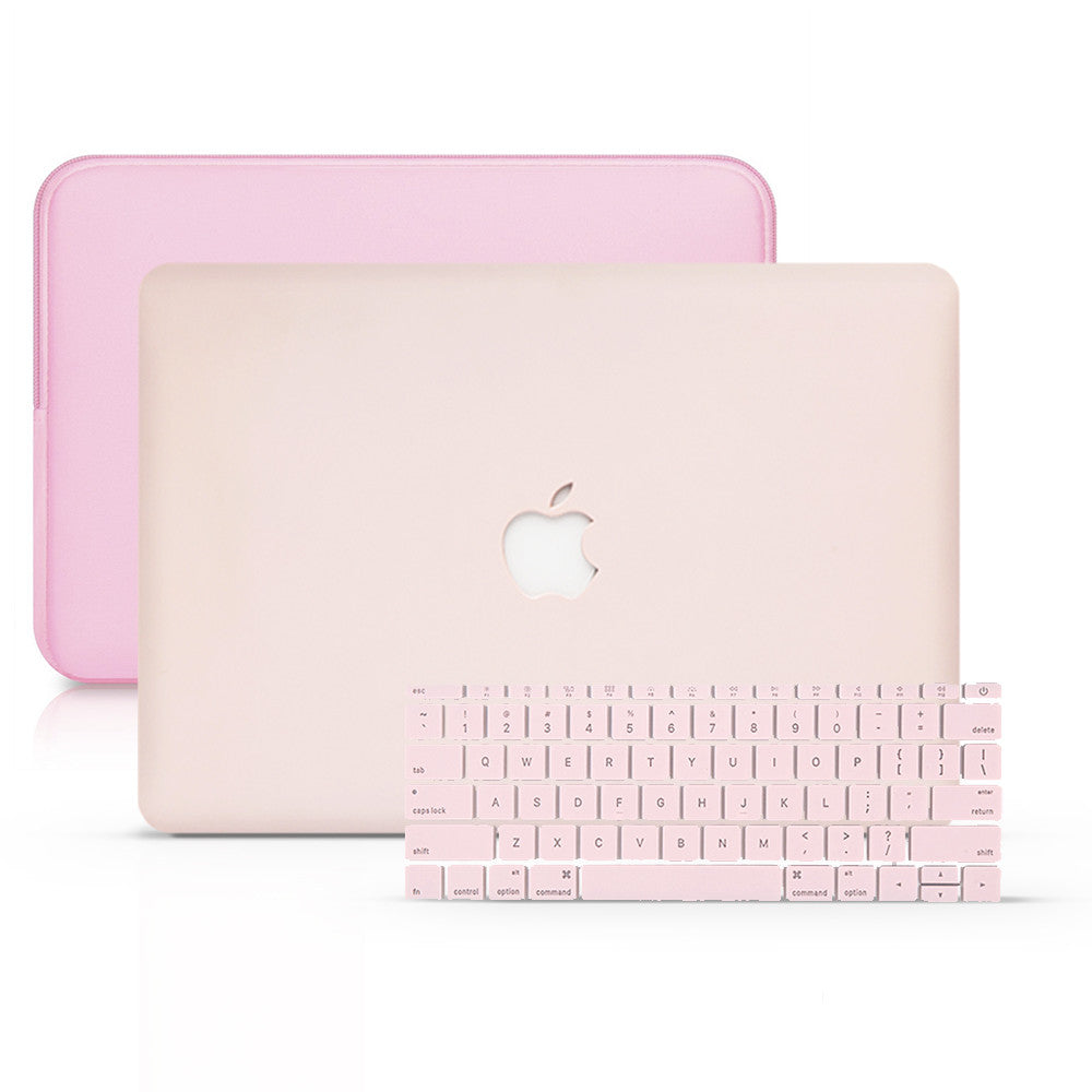 MacBook Case Set - Protective Peach Macbook - colourbanana